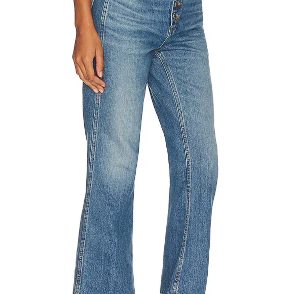 RE DONE Iconic Heritage Silhouette.  Color Riot size 30.  NWT - Picture 2 of 4